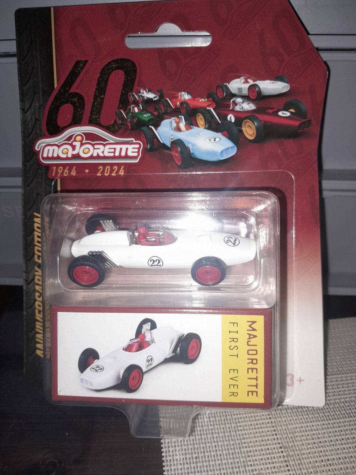 Majorette 60 Jaar Jubileum Editie Raceauto (1964-2024), Ophalen of Verzenden