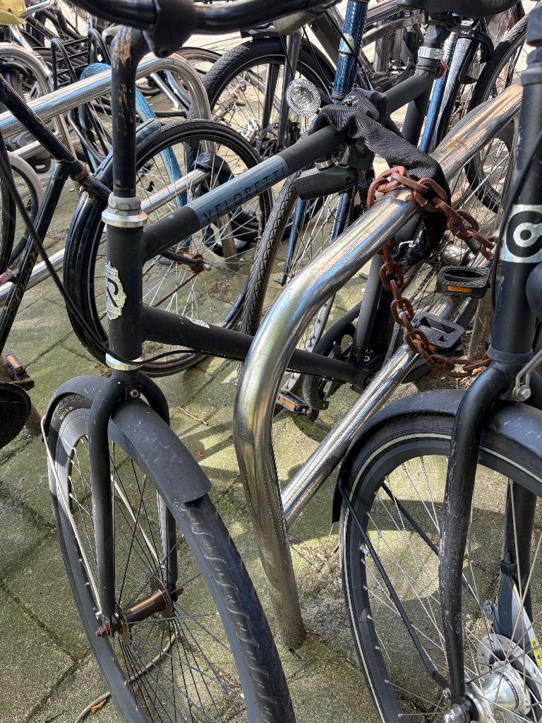 Mooi Veloretti Cafechaser fiets, Terugtraprem, Gebruikt, Versnellingen, 57 tot 61 cm