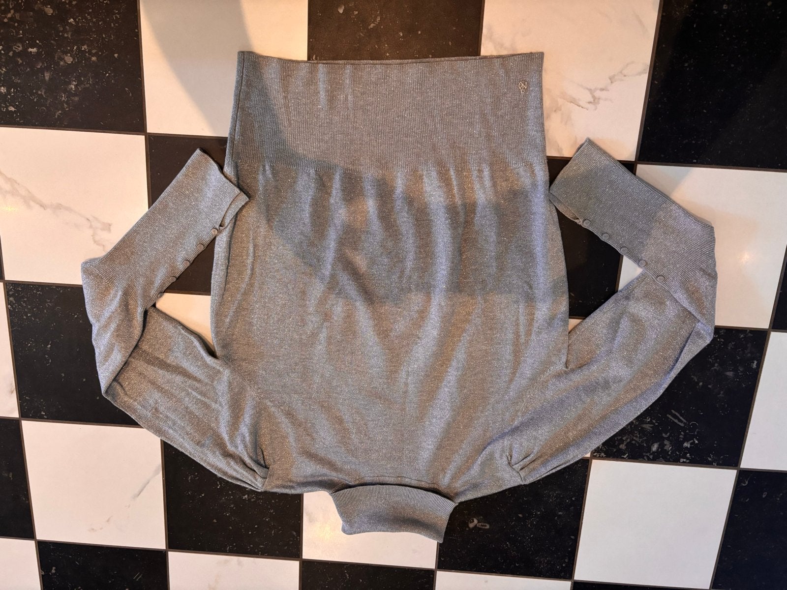 Nieuw Nukus Sylvia pullover L, Ophalen of Verzenden, Nieuw, Maat 42/44 (L), Zilver
