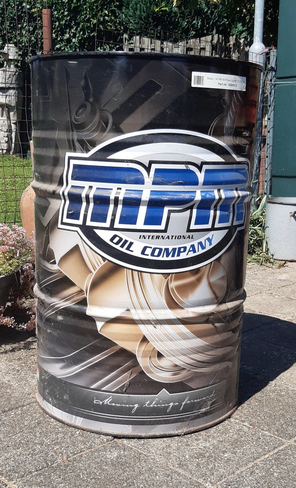 2x olie vaten 200 ltr., Ophalen