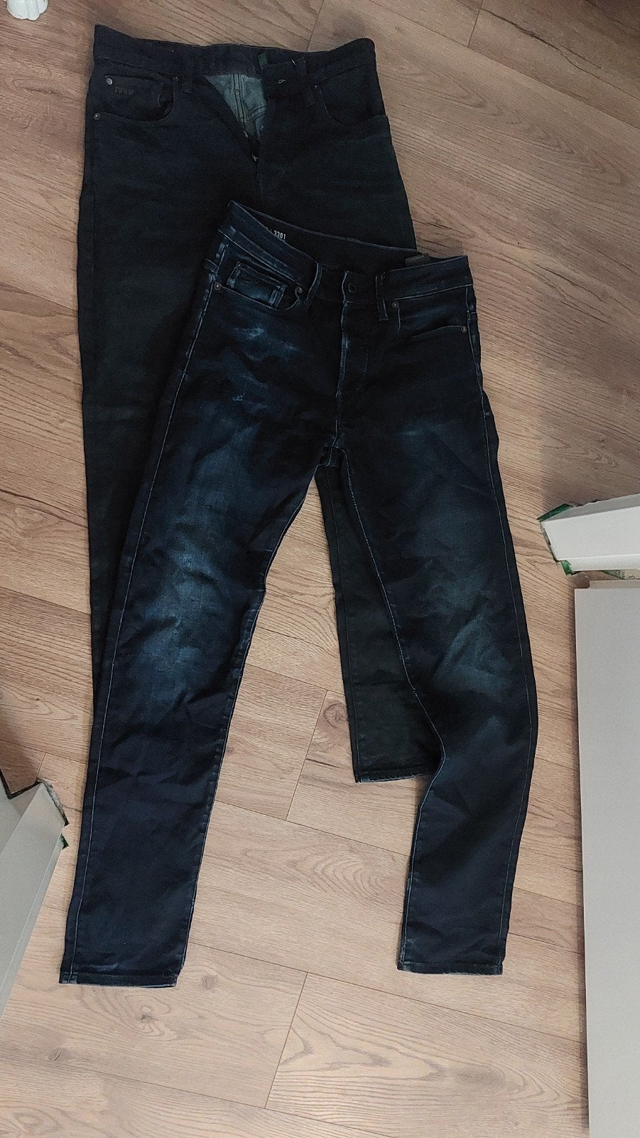 G-Star Raw 3301 Slim Jeans - W28 L32, G-Star Raw, Blauw, W32 (confectie 46) of kleiner, Ophalen of Verzenden