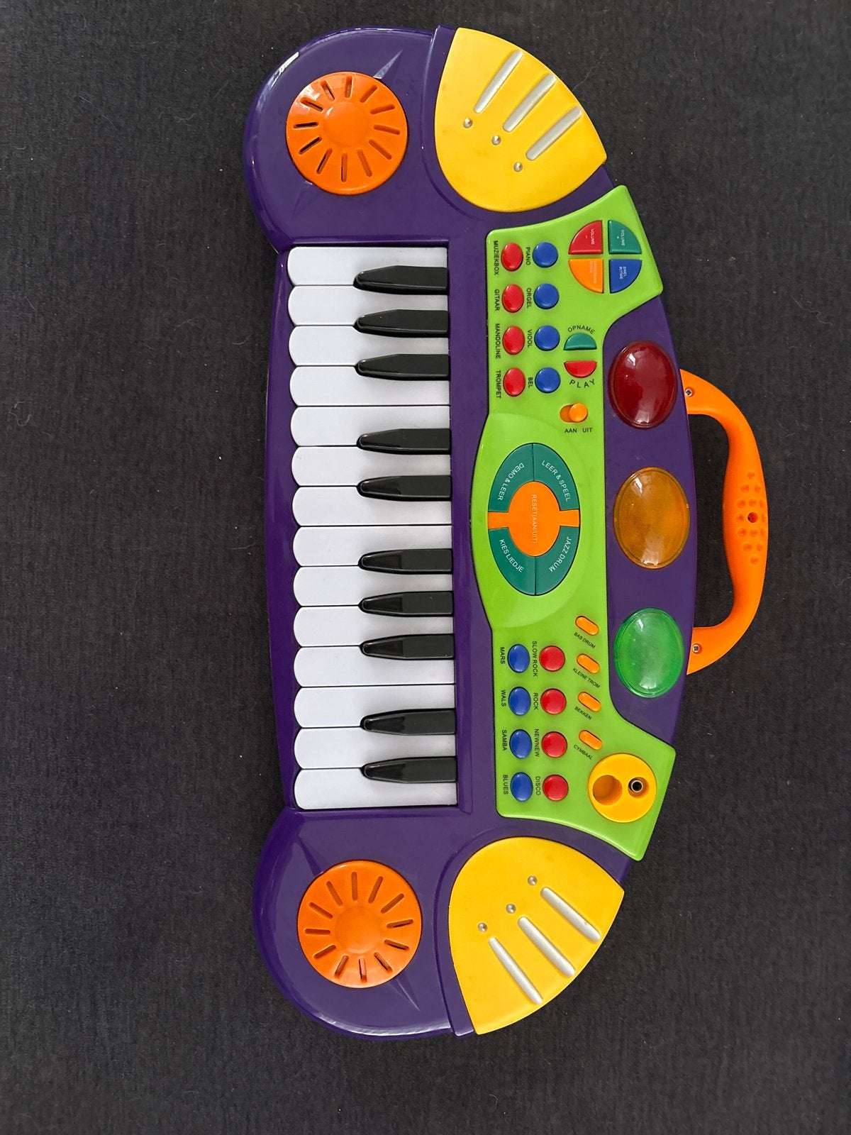 Kleurrijk Kinder Piano Speelgoed met Geluid en Licht, Ophalen of Verzenden, Gebruikt, Overige typen, Met licht