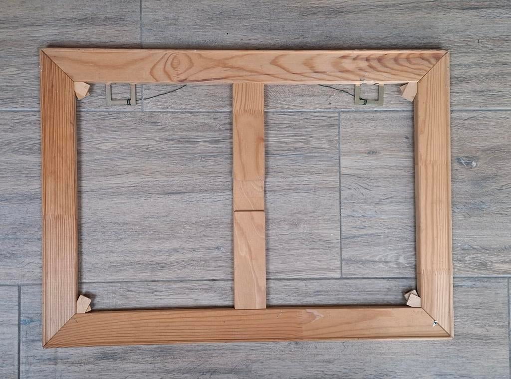Houten lijst 70x50 cm, Ophalen of Verzenden