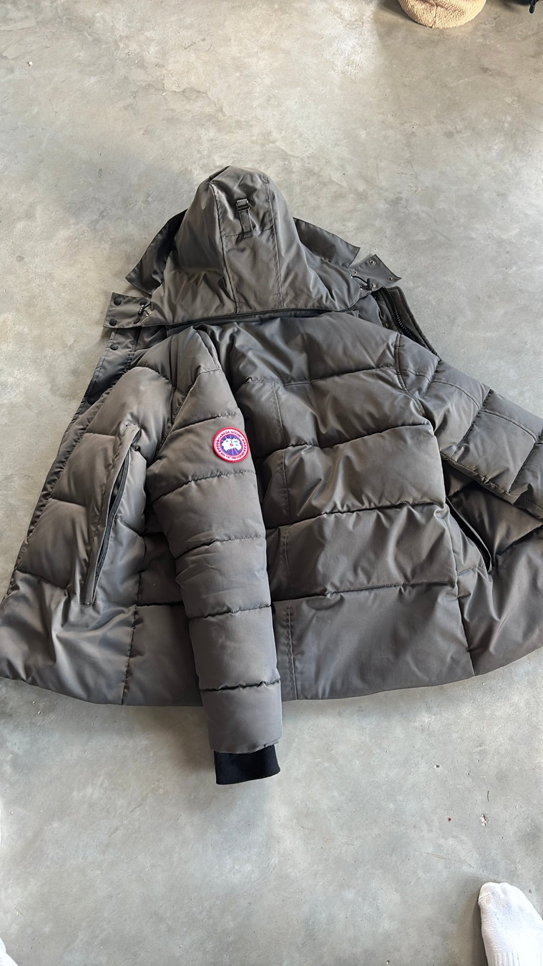 Canada goose maat m, Ophalen, Gedragen, Maat 48/50 (M), Grijs