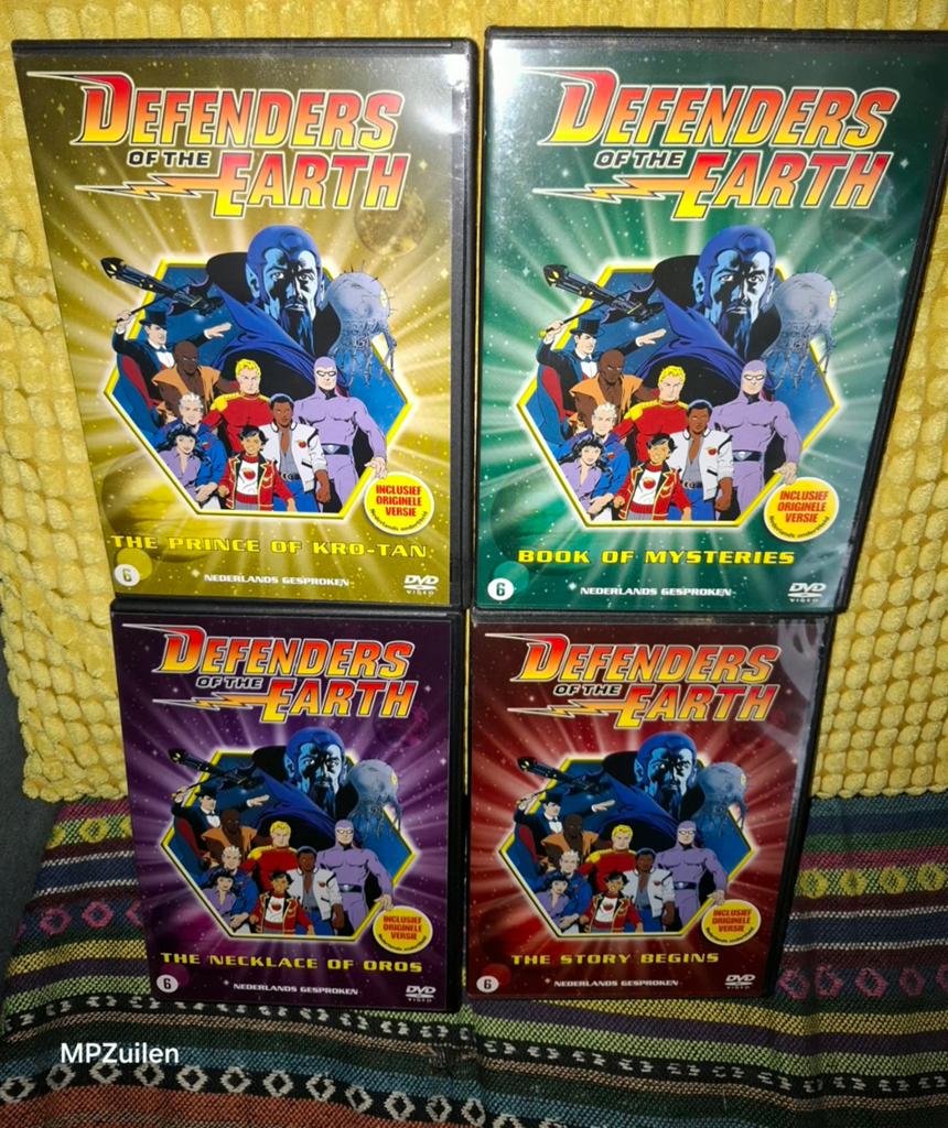 Defenders of the Earth  .. 4 DVD, Ophalen of Verzenden, Zo goed als nieuw