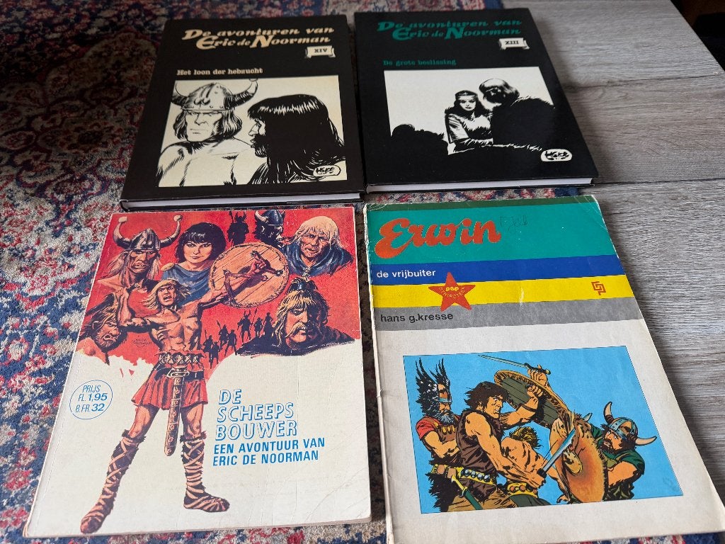 De Avonturen van Eric de Noorman. De Scheepsbouwer. Erwin de, Meerdere stripboeken, Ophalen of Verzenden, Zo goed als nieuw, HANS G. KRESSE