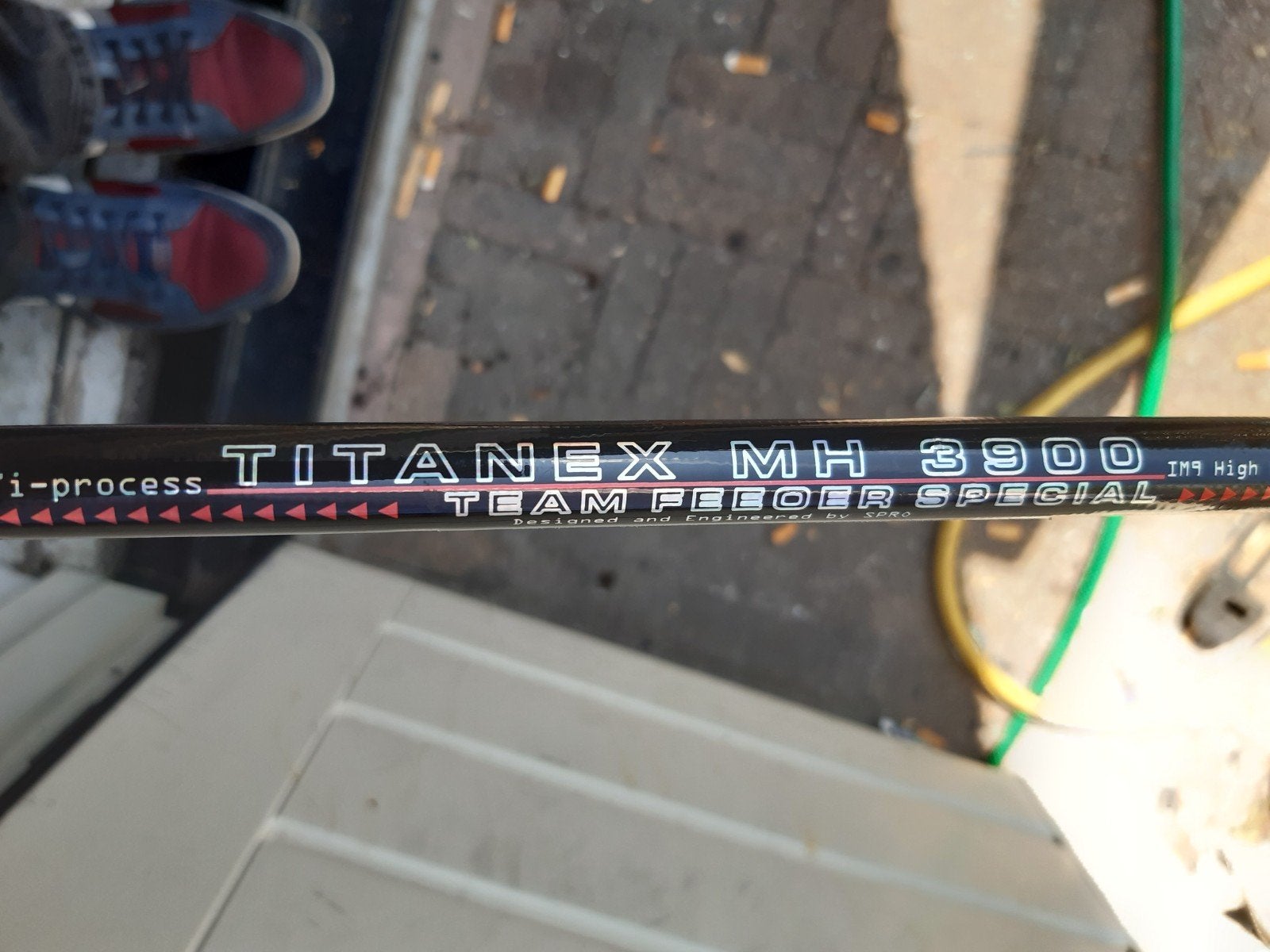Spro Titanex MH 3900 Team Feeder Special Werphengel, Ophalen