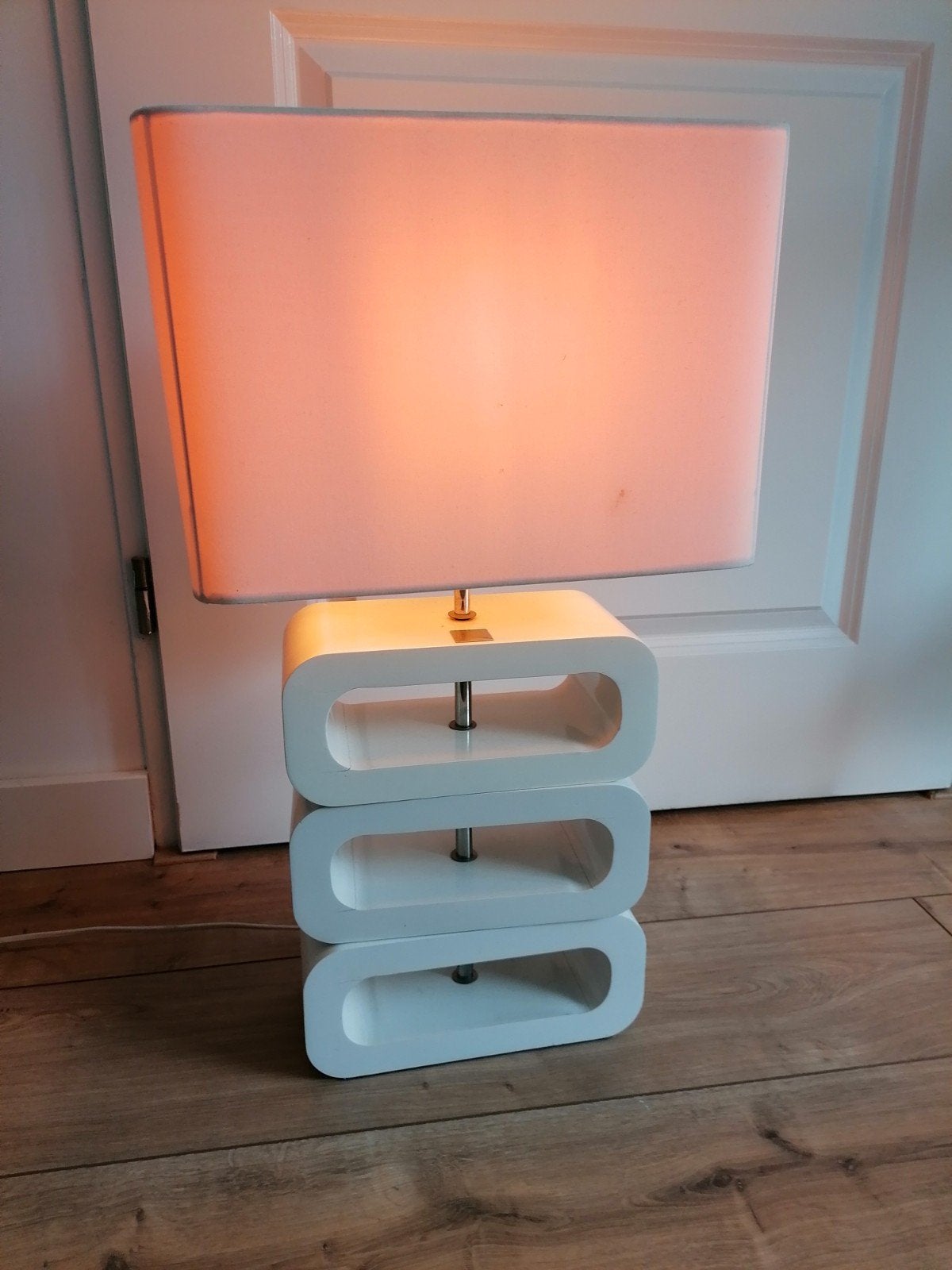 Jan des Bouvrie lamp, Wit, Ophalen