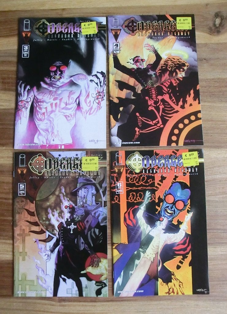 4 Engelstalige comics uit de reeks van Obergeist: Ragnarok, Boeken, Strips | Comics, Gelezen, Meerdere comics, Amerika, Ophalen of Verzenden