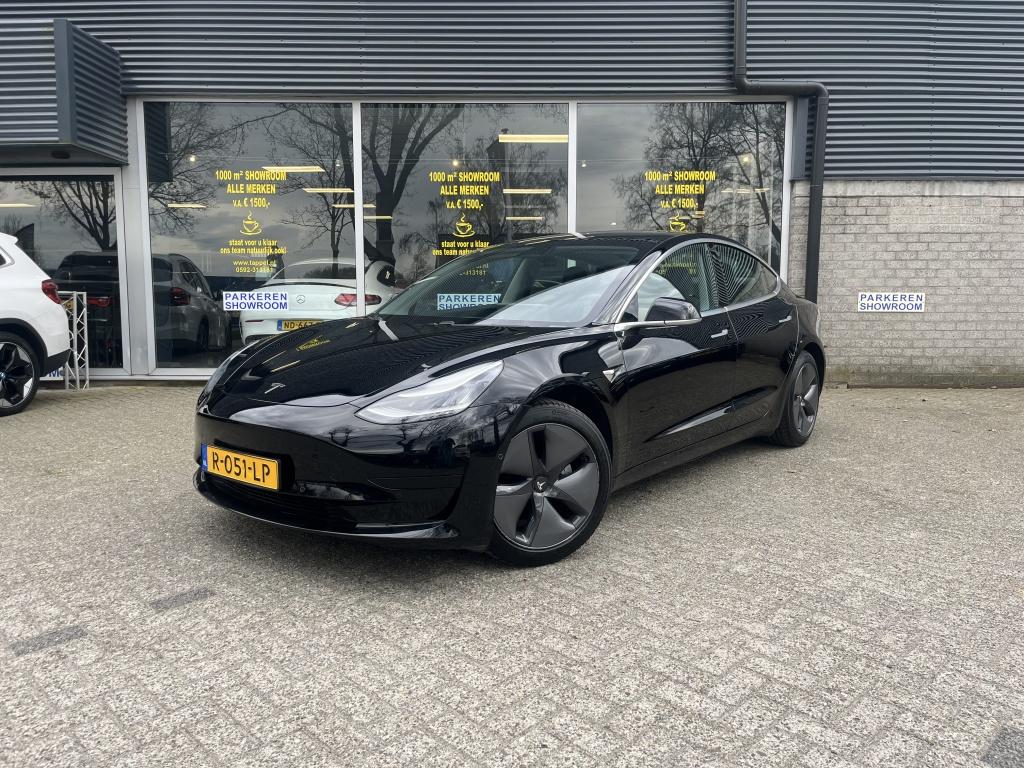 Tesla Model 3 Leer/CarPlay/Navi/ACC/SOH Standaard range RWD, Auto's, Automaat, 238 pk, Gebruikt, 370 km