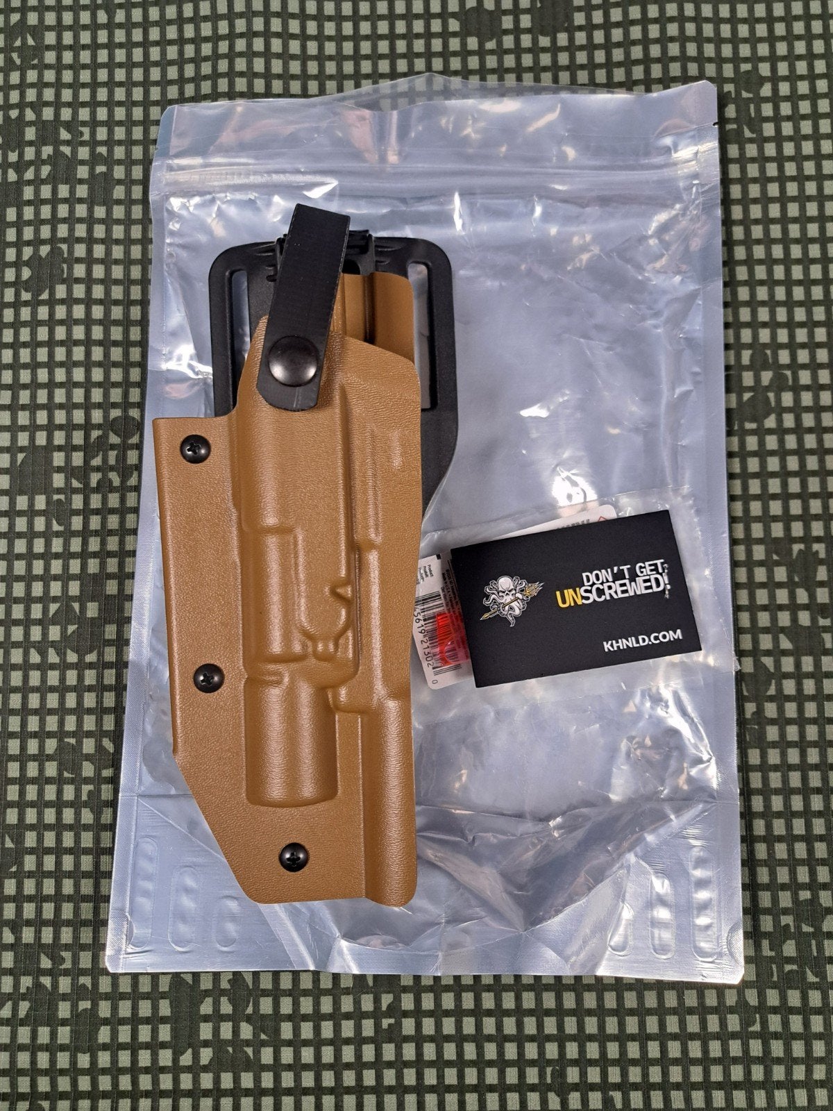 Kydex holster gl17 34 35 glock safariland 6354DO, Ophalen of Verzenden, Landmacht