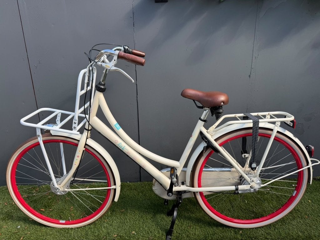 Cortina Lief editie - ZGAN - 6MND Garantie - 28", (Extra) lage instap, Zo goed als nieuw, 50 tot 53 cm, Trommelrem