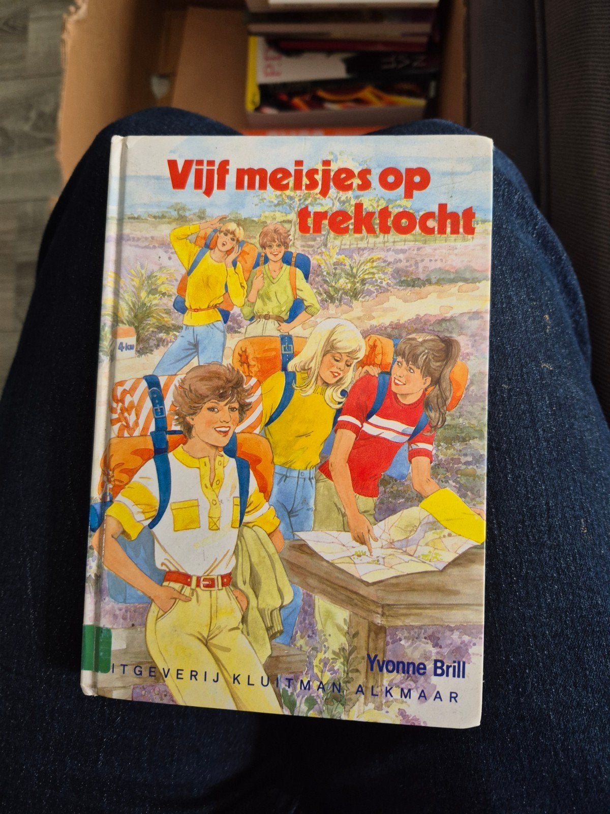 Vijf Meisjes op Trektocht - Yvonne Brill (Zonnebloemserie), Ophalen of Verzenden, Gelezen, Yvonne Brill, Fictie