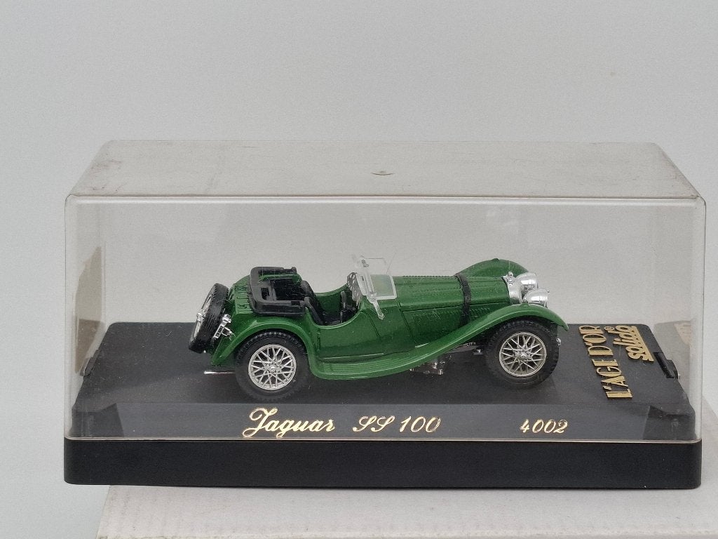 Jaguar SS100 - Solido 1/43, Verzenden, Zo goed als nieuw, Auto, Solido