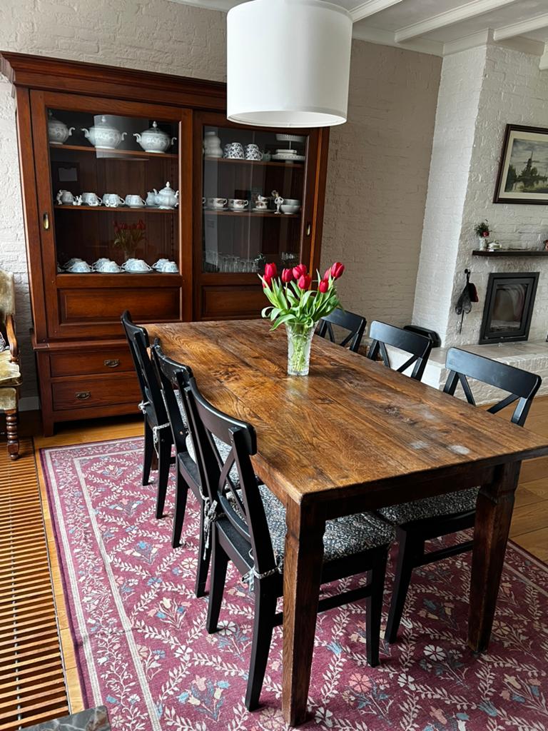 Vintage/Antique Eettafel, Huis en Inrichting, Ophalen of Verzenden, Zo goed als nieuw