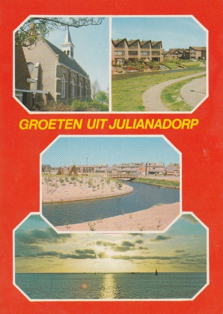 JULIANADORP Kerk Nieuwbouw Zee Groeten, Verzenden, 1980 tot heden, Gelopen, Noord-Holland