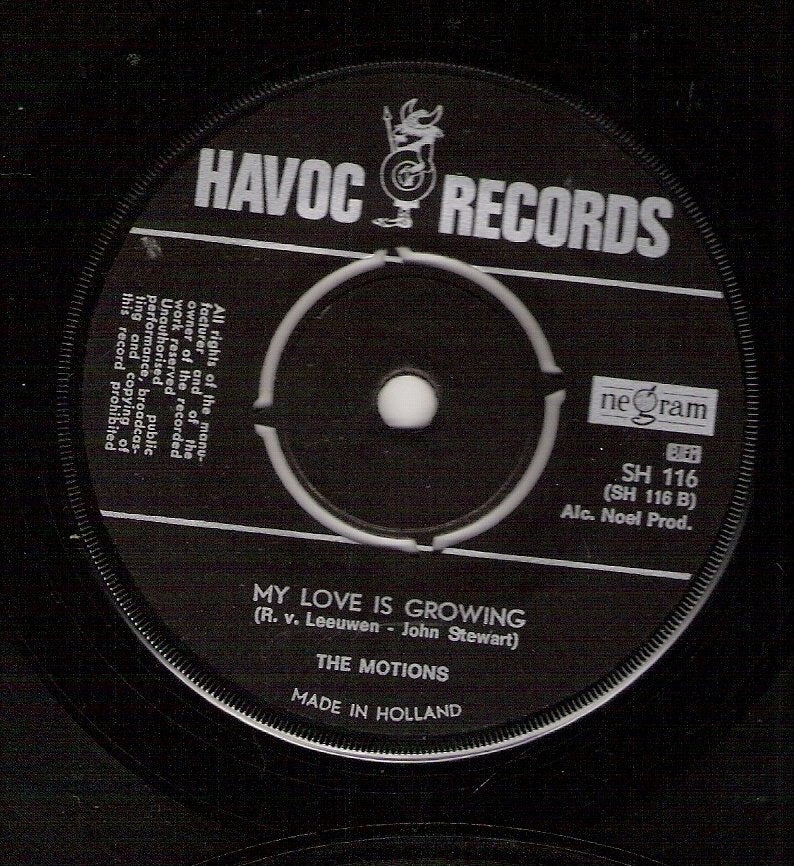 Motions-Why Don't You Take It / My Love Is Growing nederbeat, Ophalen, Gebruikt, Pop