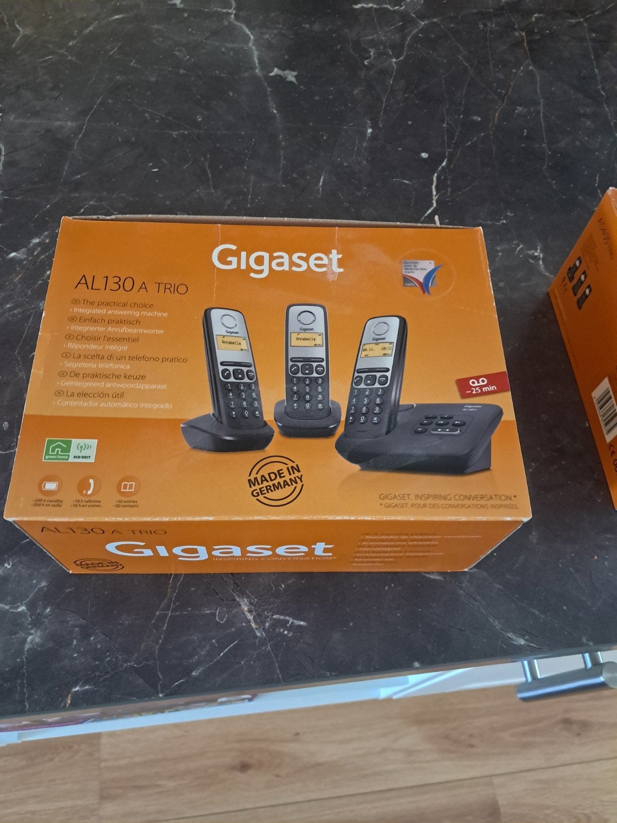 Gigaset AL130A Trio DECT telefoon met antwoordapparaat, Ophalen