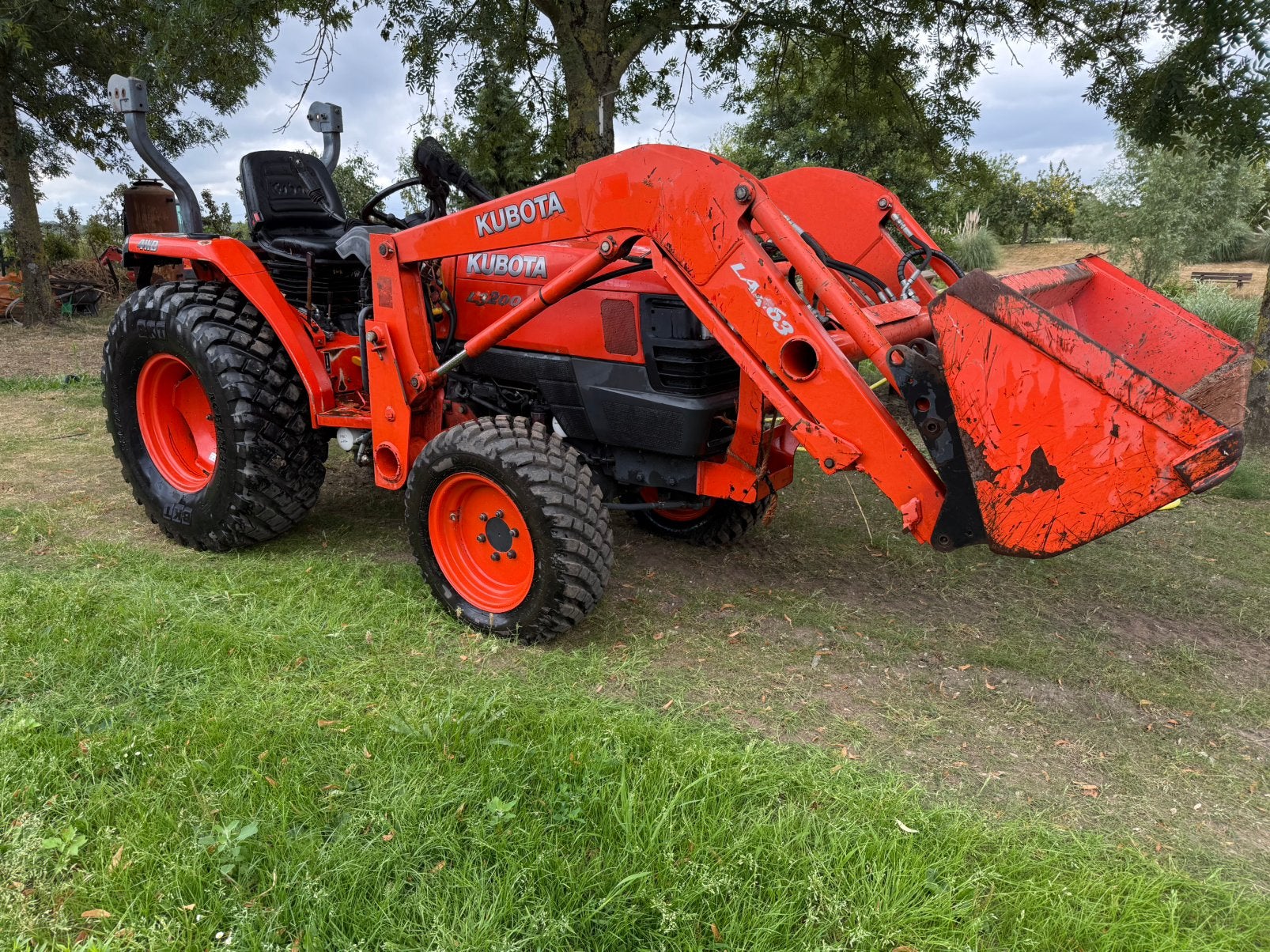 Kubota L3200 4WD met voorlader, Zakelijke goederen, Gebruikt, Tot 2500, Tot 80 Pk, Ophalen
