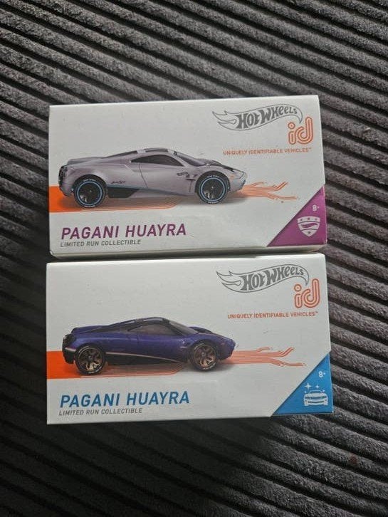 Hot Wheels id Pagani Huayra Series 1 & 2 Nieuw en Verzegeld, Ophalen of Verzenden, Nieuw, Auto