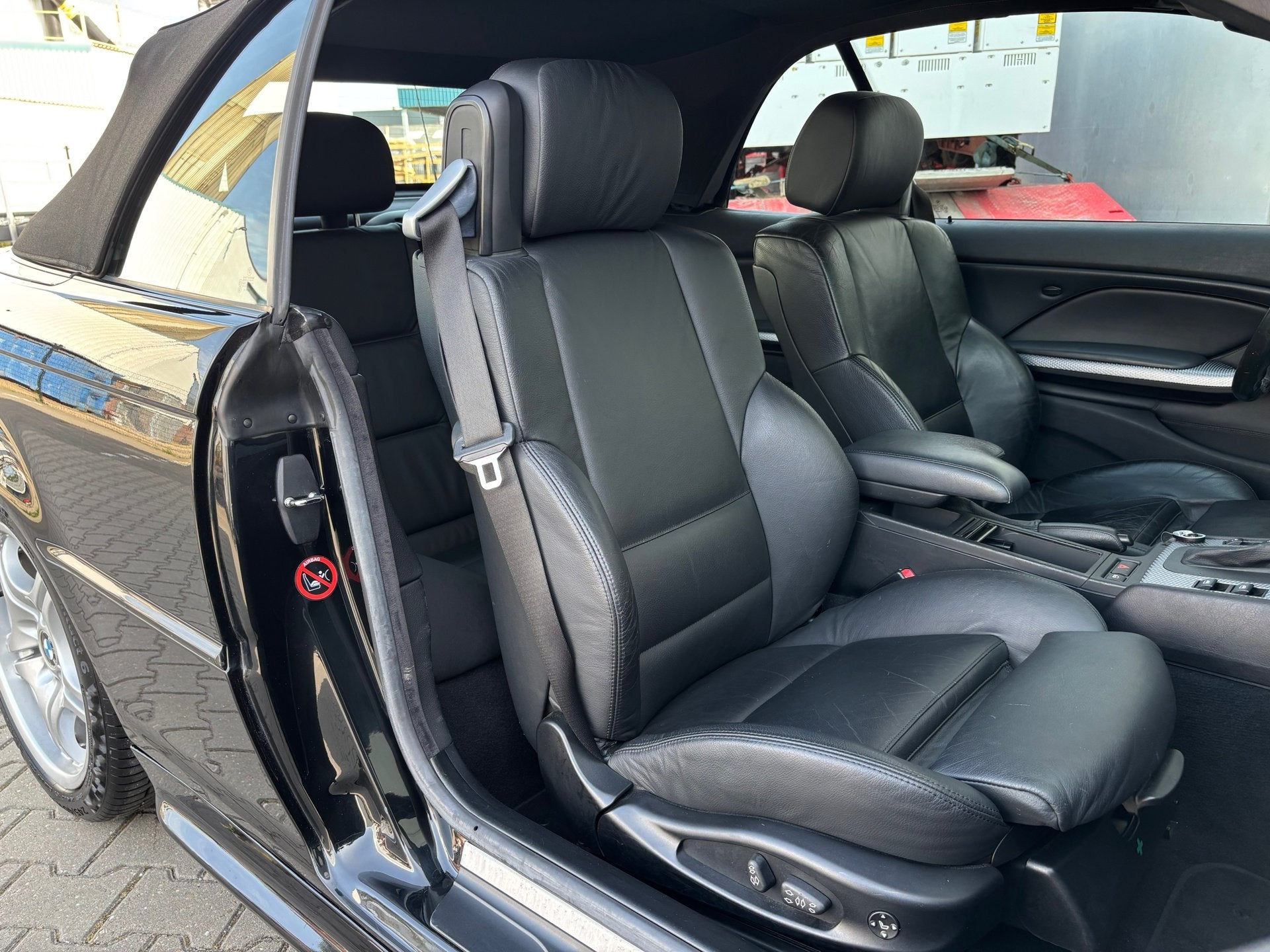 BMW 3-serie Cabrio 320Ci Special Executive, Auto's, Achterwielaandrijving, Gebruikt, Zwart, Cabriolet