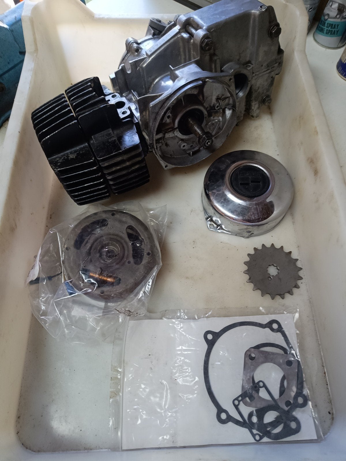Puch e50 blok, Fietsen en Brommers, Ophalen, Blok