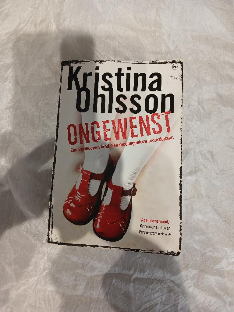 thriller Ongewenst Kristina Ohlsson, Gelezen, Kristina Ohlsson, Scandinavië, Ophalen of Verzenden