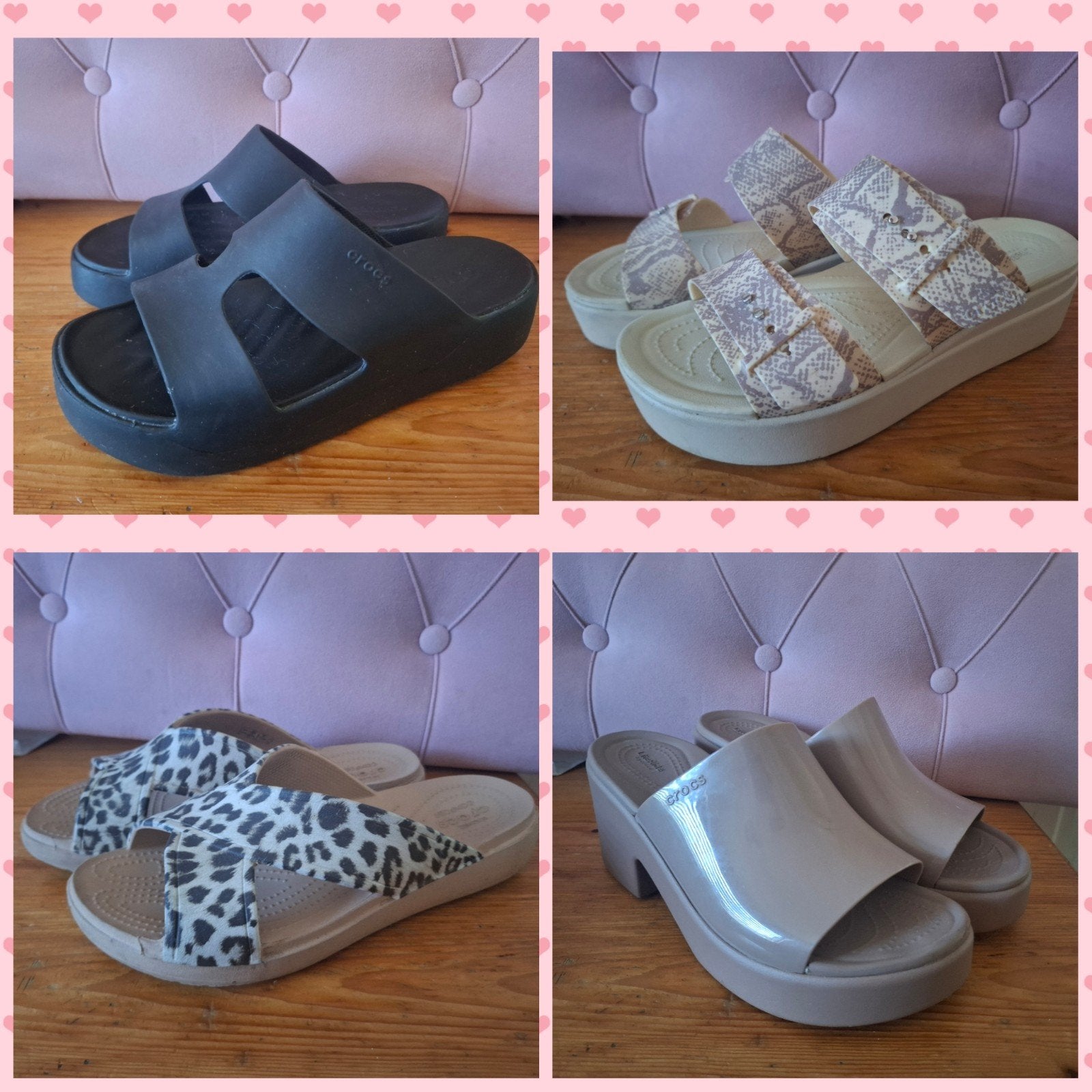 Crocs zgan maat 9 = 39/40, Slippers, Bruin, Ophalen of Verzenden, Zo goed als nieuw