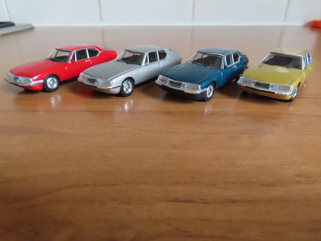 Nieuw schaalmodel Citroen SM Norev 1:64, 3 kleuren, Ophalen of Verzenden, Nieuw, Auto