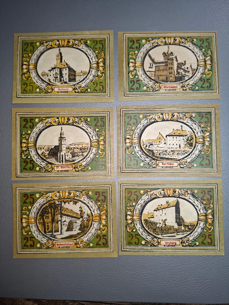 Duits Notgeld Langensalza Noodgeld, Ophalen of Verzenden, Duitsland