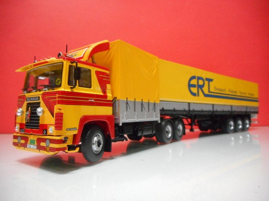 TEKNO SCANIA 140 ERT, ZWEDEN 82921, Hobby en Vrije tijd, Ophalen of Verzenden, Nieuw, Bus of Vrachtwagen, Tekno