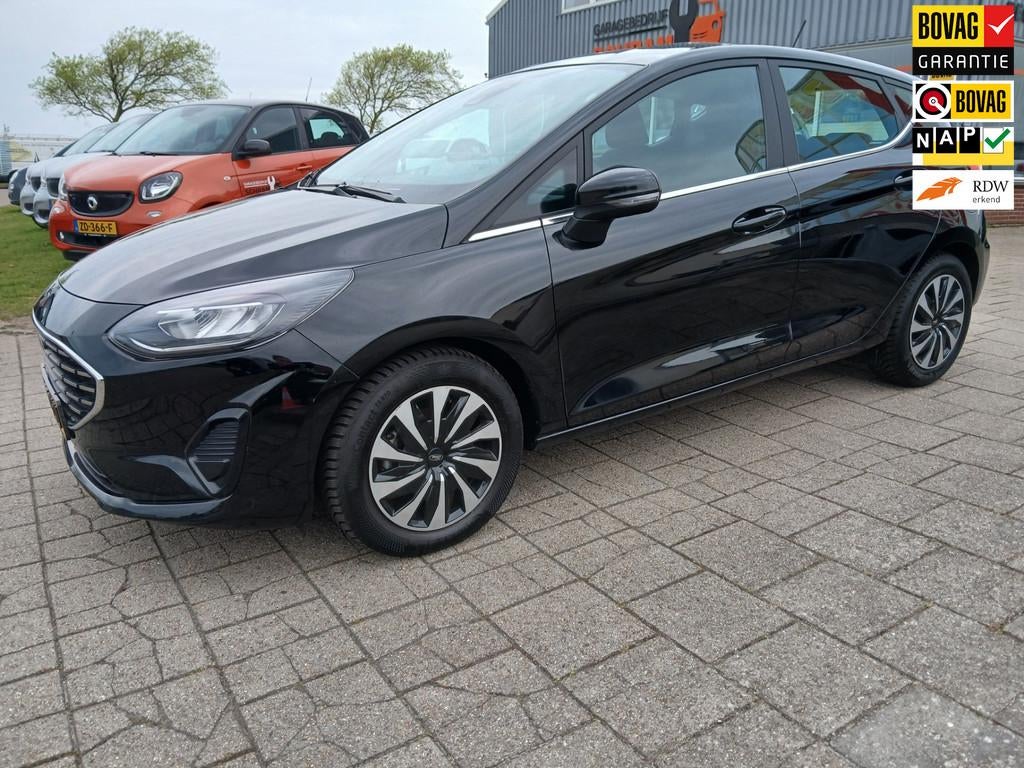 Ford Fiesta 1.0 EcoBoost Hybrid Titanium, Auto's, Ford, Bedrijf, Te koop, Fiësta, ABS, Airbags, Airconditioning, Automatische klimaatregeling