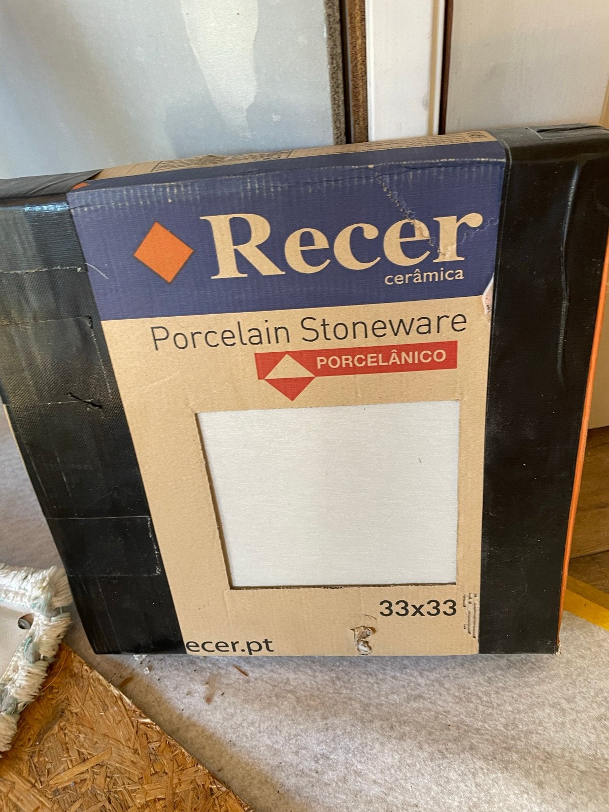 Recer Keramische Vloertegels 33x33 cm - Nieuw in doos, Doe-het-zelf en Verbouw, Ophalen, Keramiek, Nieuw, 20 tot 40 cm