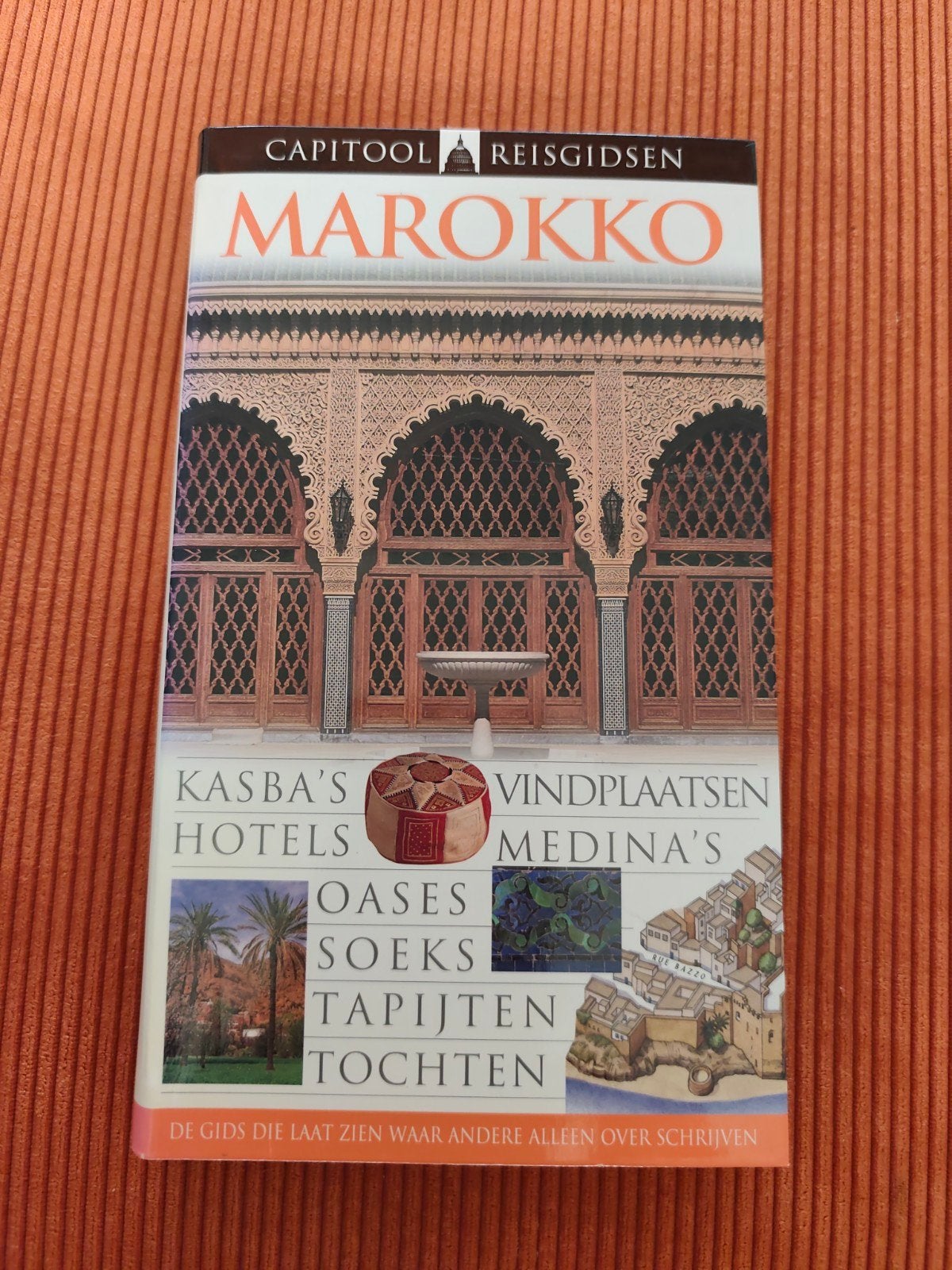 Capitool Reisgids Marokko - Kleine gebruikssporen, Gelezen, Afrika, Capitool, Ophalen of Verzenden