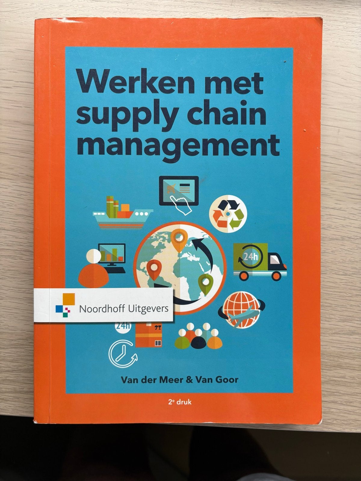 Werken met supply chain management - 2e druk, Boeken, Ophalen of Verzenden, Gamma, Zo goed als nieuw, HBO