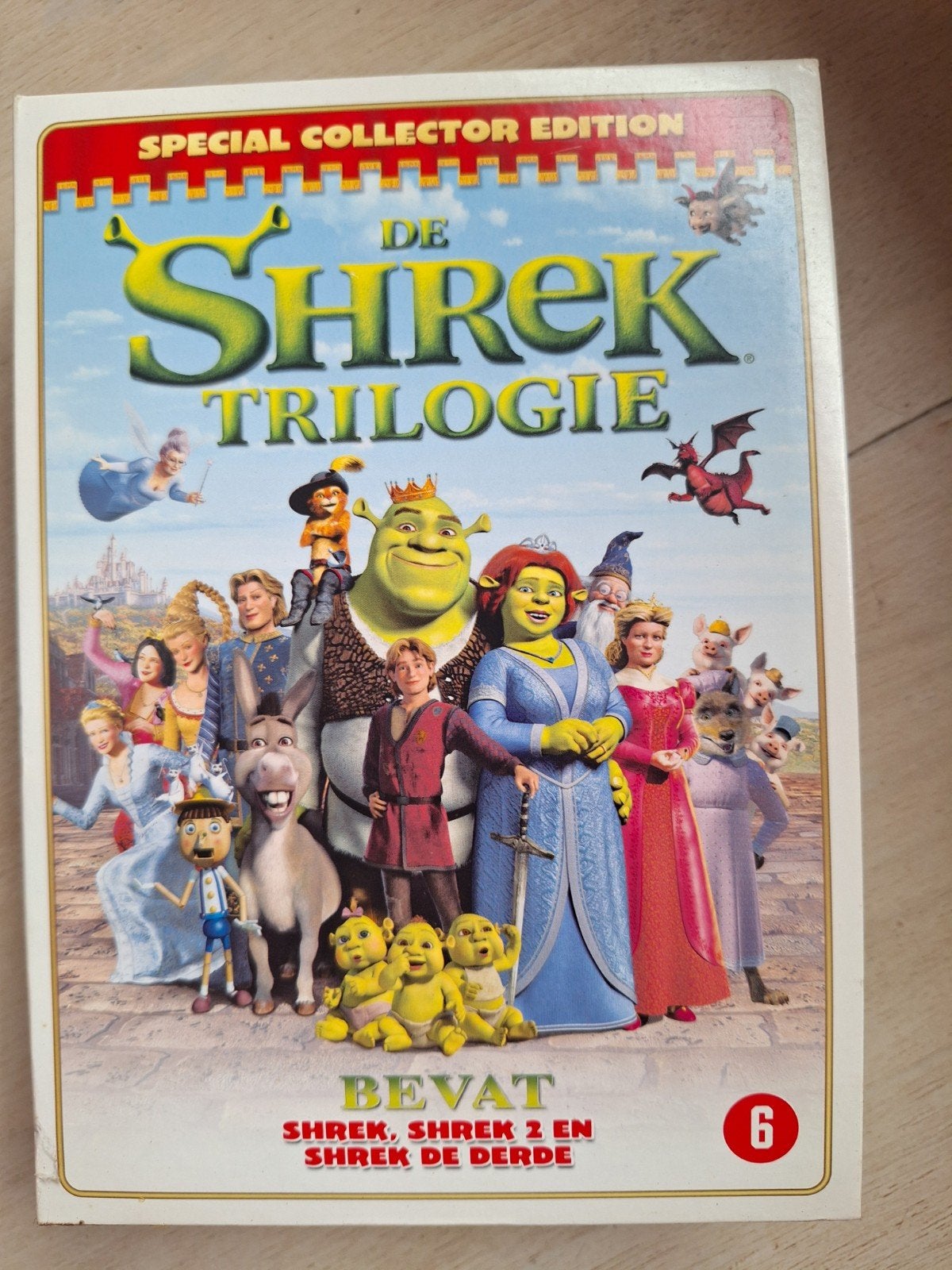 De Shrek Trilogie - Special Collector Edition DVD, Gebruikt, Animatie, Verzamelbox, Speciale editie