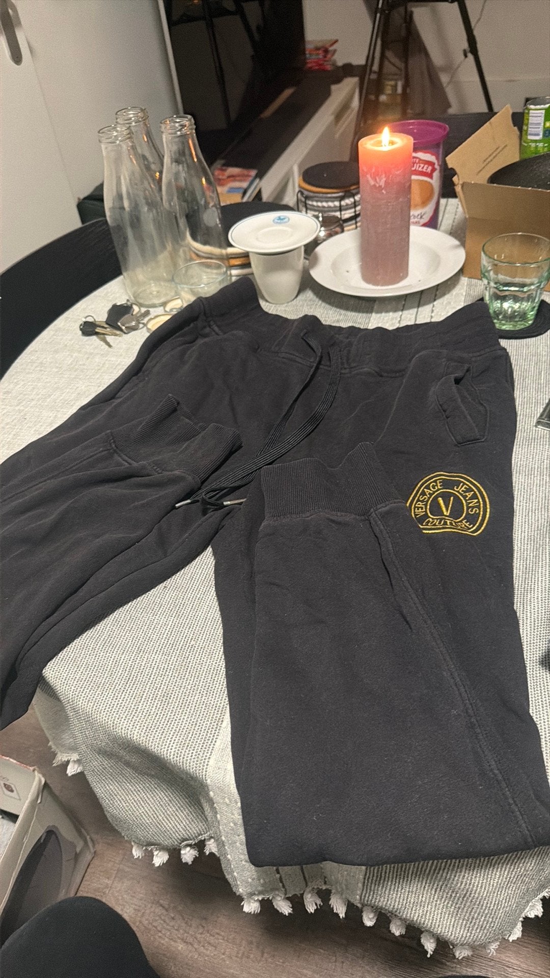 Versace Jeans Couture maat L, Ophalen of Verzenden, Zo goed als nieuw, Maat 52/54 (L)