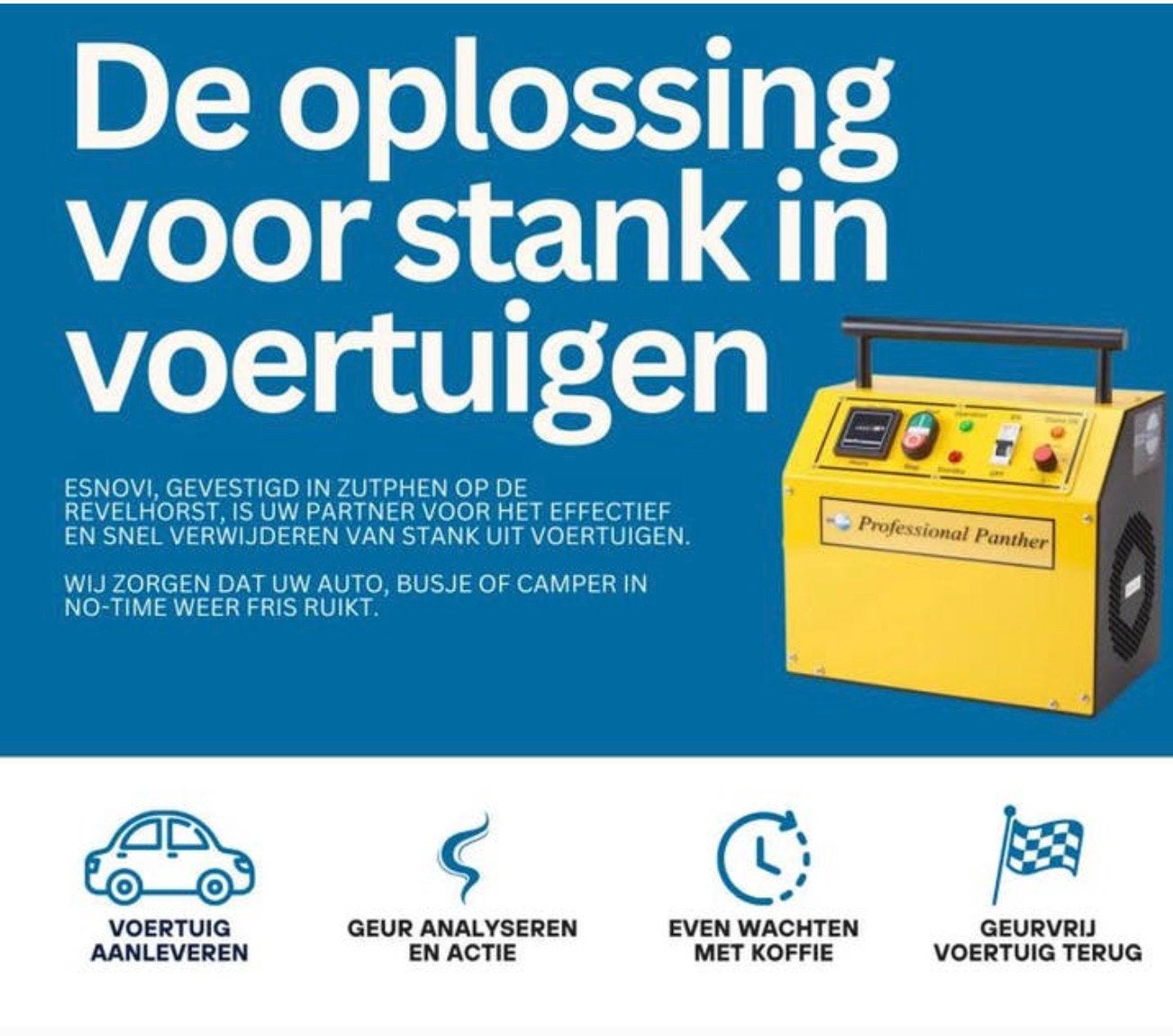 Ozor geur behandeling auto, Ophalen of Verzenden, Nieuw