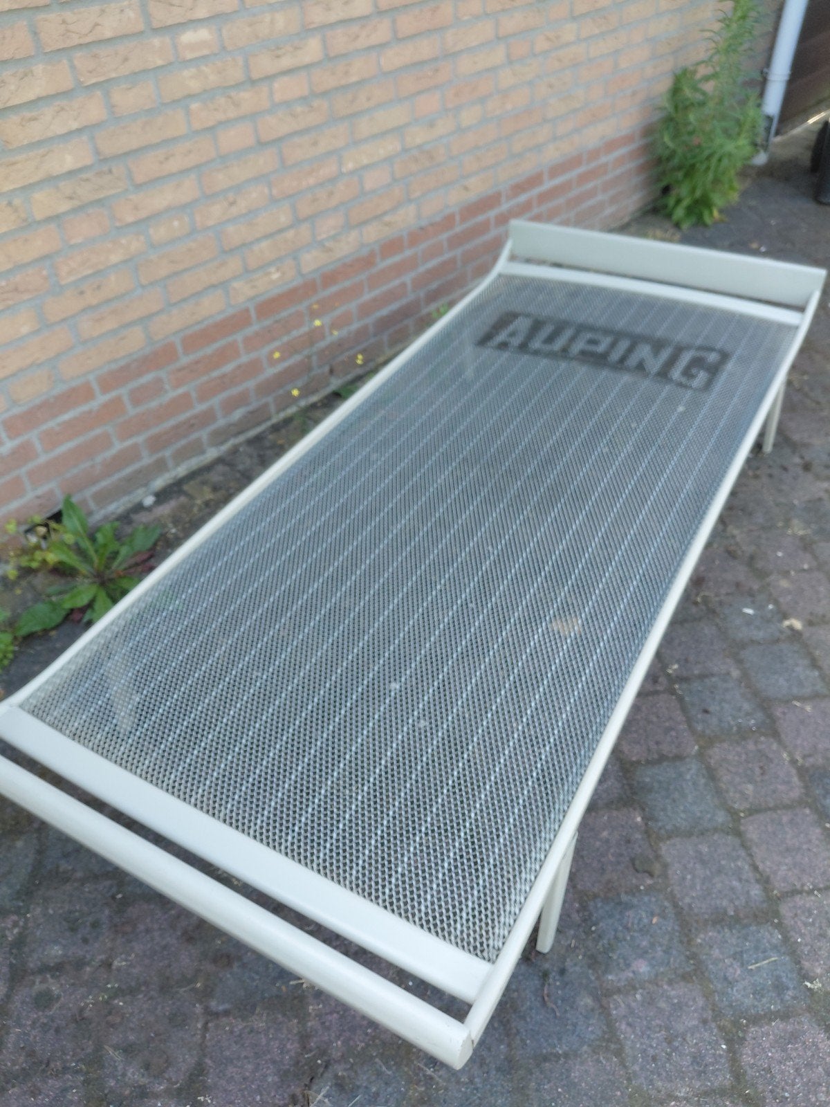 Auping cleopatra, Huis en Inrichting, Slaapkamer | Bedden, Ophalen, Gebruikt, 90 cm, Eenpersoons