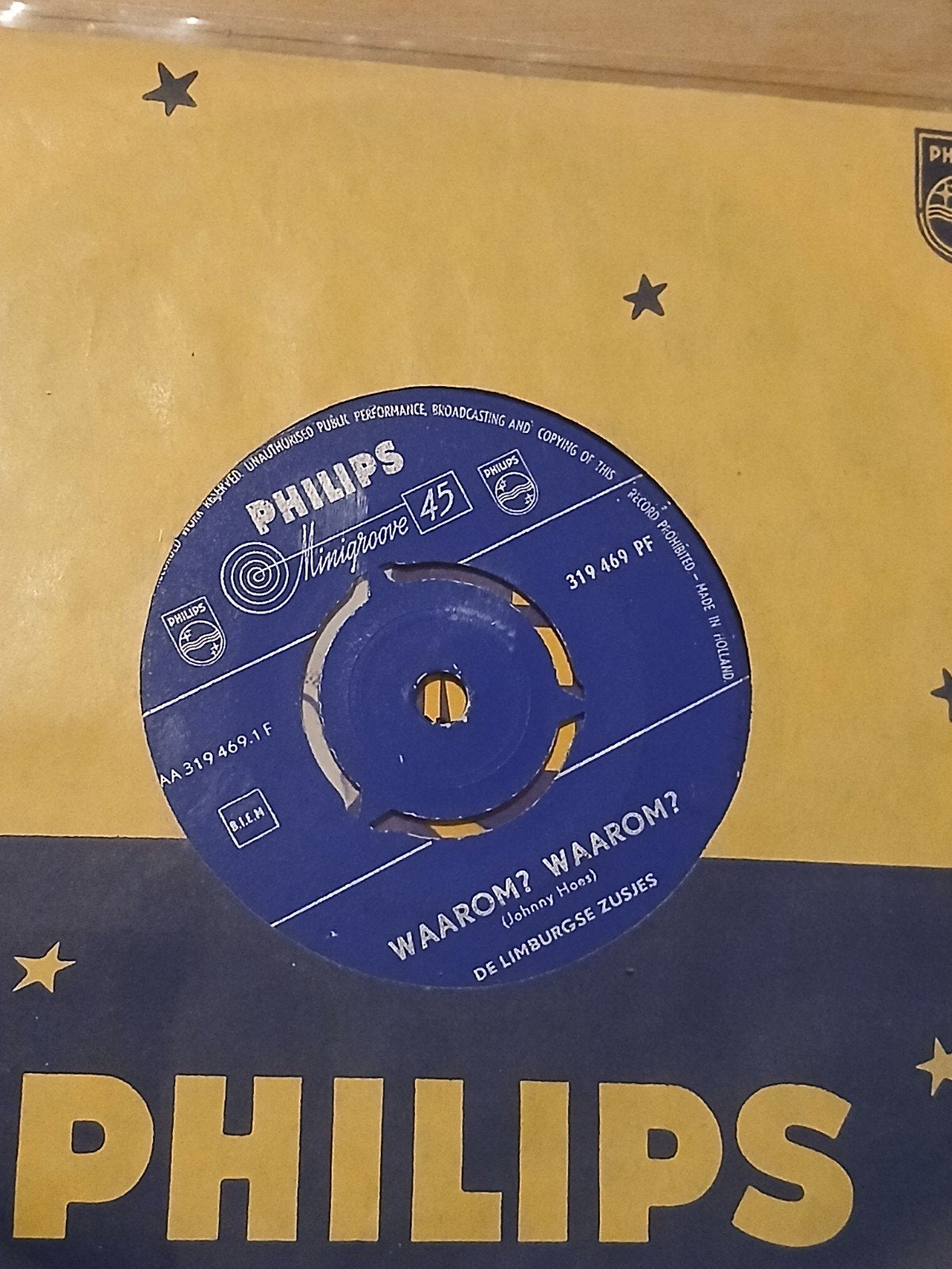 DE LIMBURGSE ZUSJES waarom ? waarom ? / la paloma, Cd's en Dvd's, Ophalen of Verzenden, Zo goed als nieuw, Overige formaten, Levenslied of Smartlap
