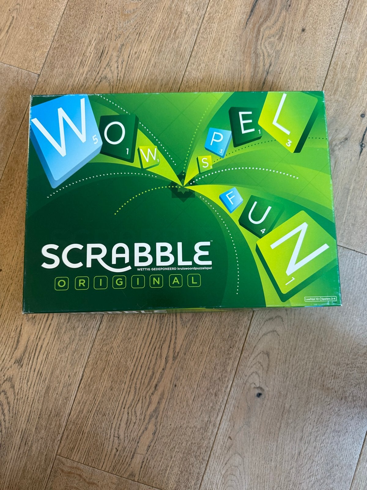 Scrabble Original Bordspel - Zo goed als nieuw, Drie of vier spelers, Ophalen of Verzenden, Zo goed als nieuw