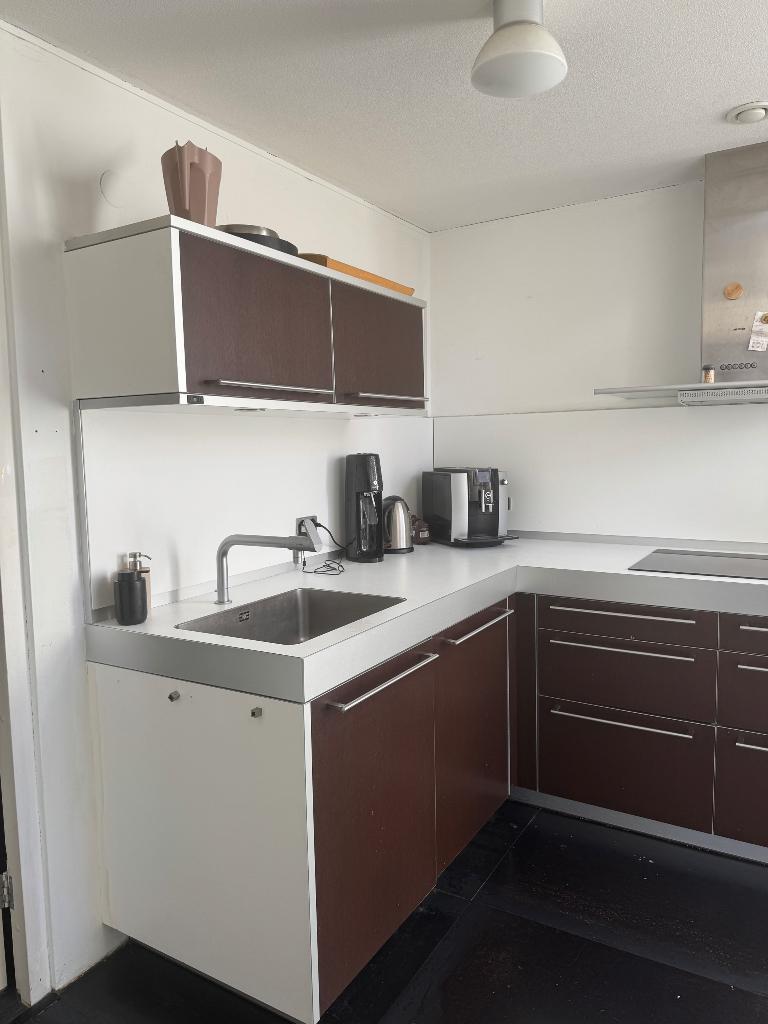Keuken, Huis en Inrichting, Keuken | Complete keukens, Ophalen, Gebruikt, Overige materialen, Bruin