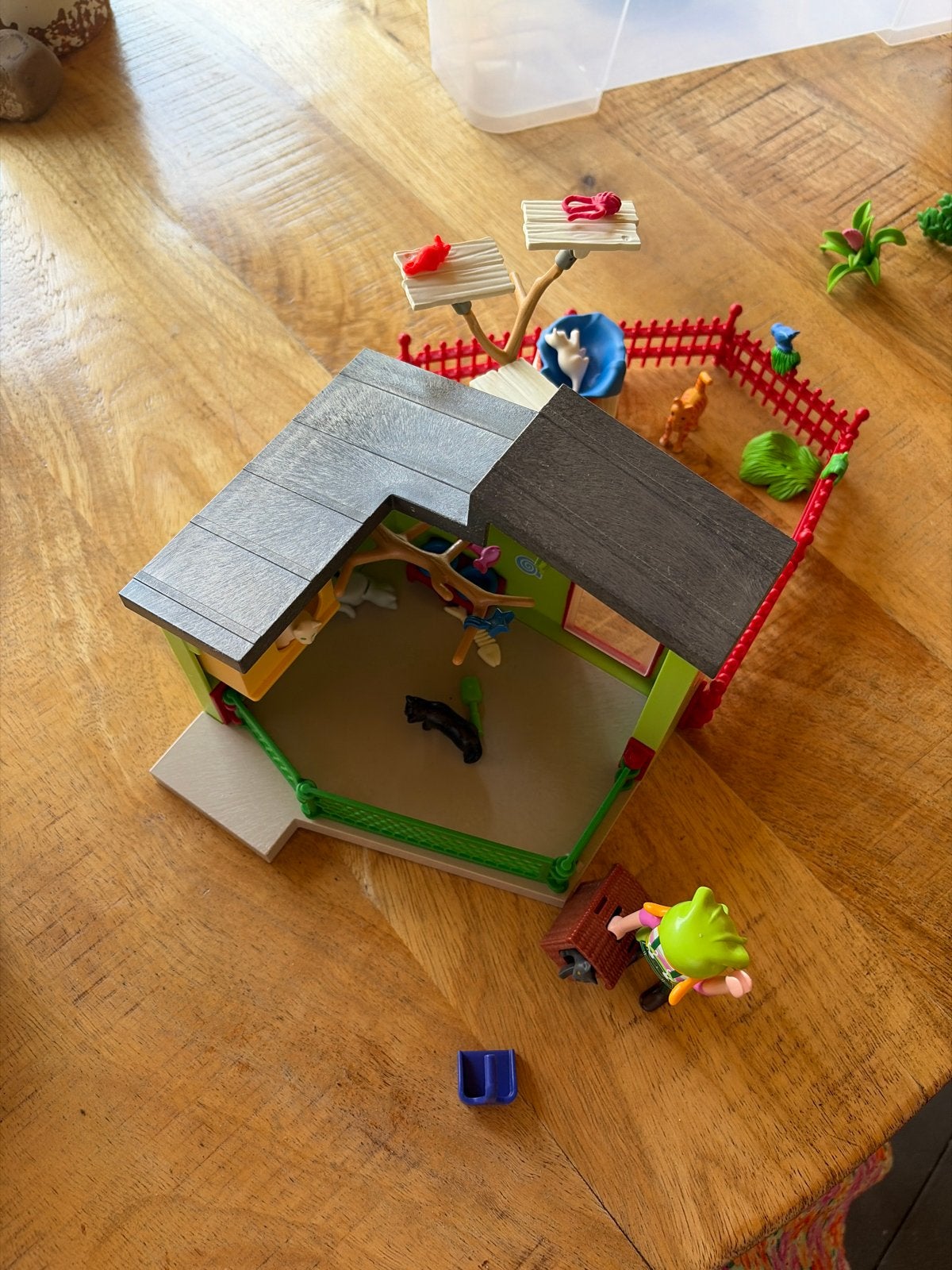 Playmobil Kattenverblijf 9276 met accessoires, Ophalen, Gebruikt