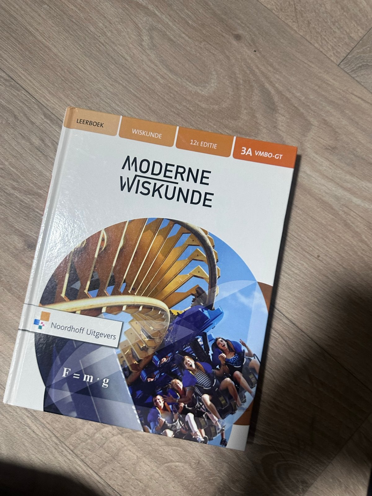 Moderne Wiskunde 3A VMBO-GT 12e editie Noordhoff, Ophalen of Verzenden, Gelezen, VMBO, Wiskunde A