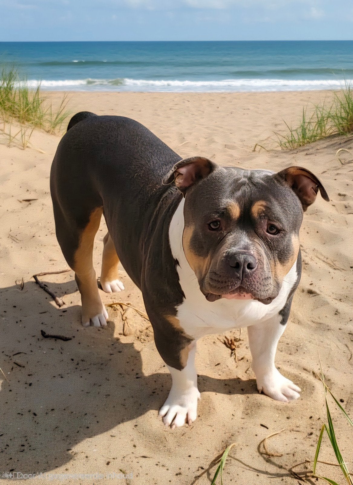 Pocket bully reu, 15 weken tot 1 jaar, Reu, Parvo, Bulldog