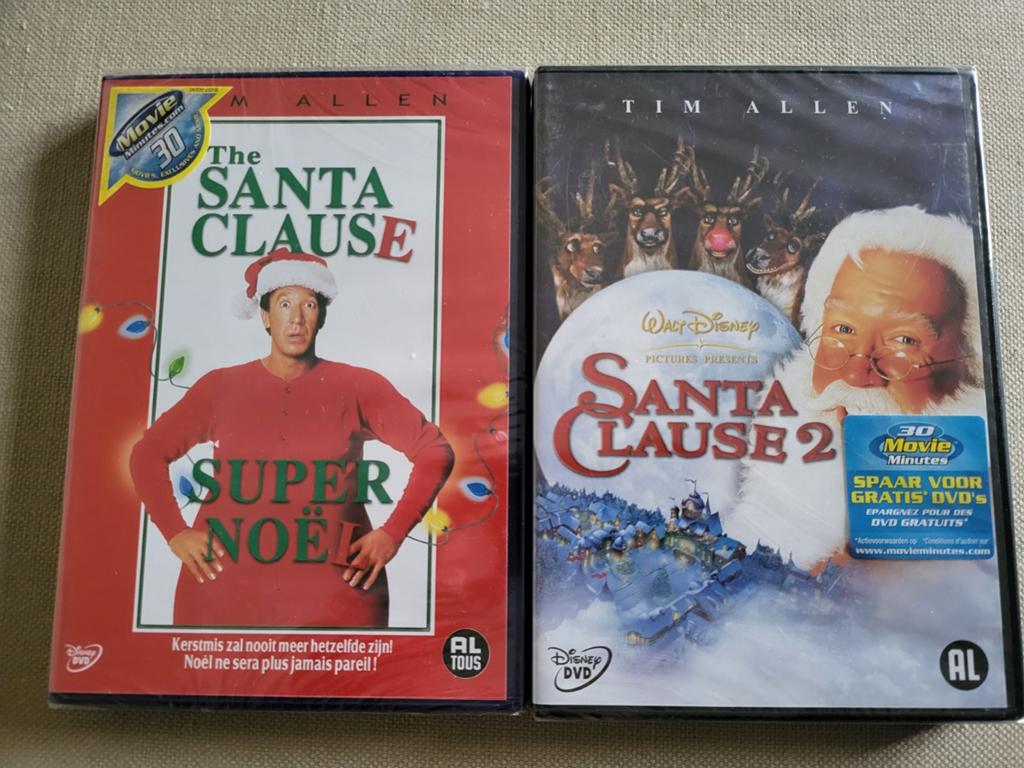Nieuw! Dvd the santa clause 1 & 2 Disney kerst kerstfilm, Alle leeftijden, Ophalen of Verzenden, Nieuw in verpakking