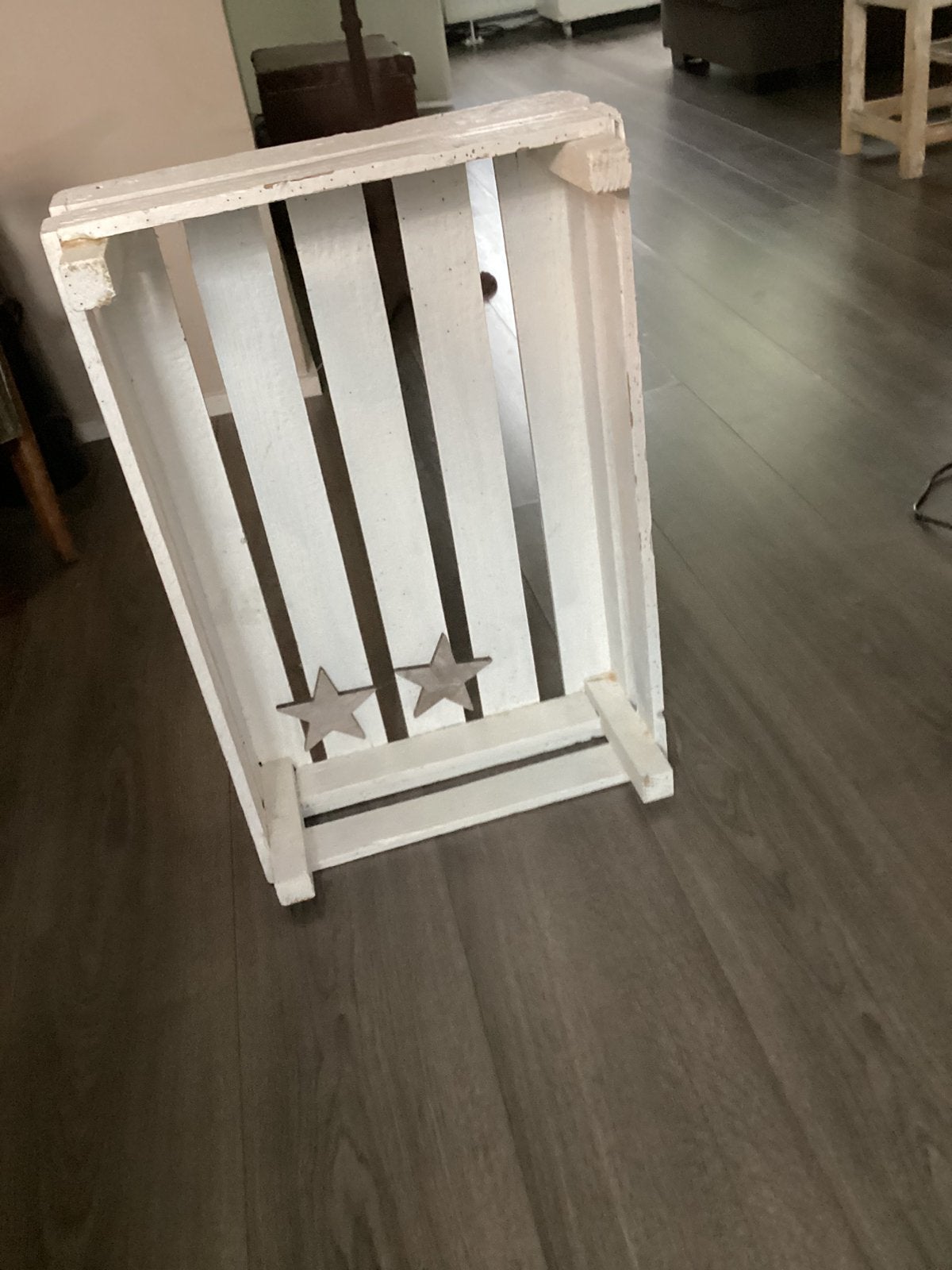 Sleets wit kistje voor decoratie, Ophalen of Verzenden