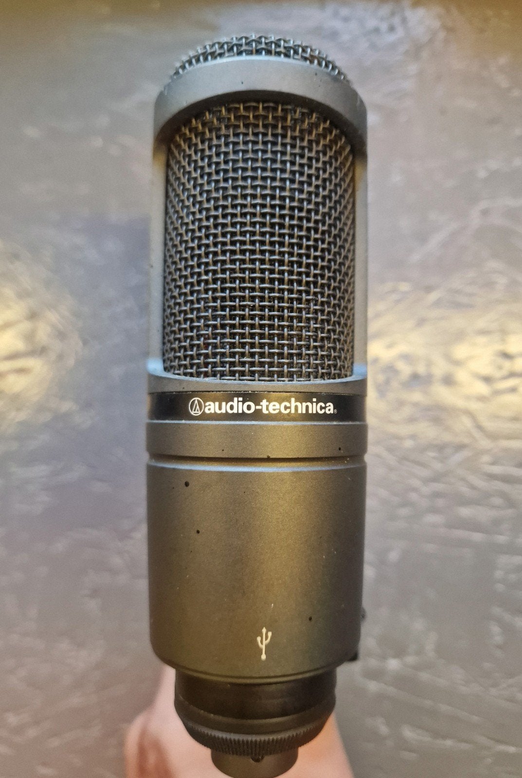 Audio Technica AT2020 USB Microfoon - Sprankelend Geluid, Ophalen of Verzenden, Gebruikt, Studiomicrofoon