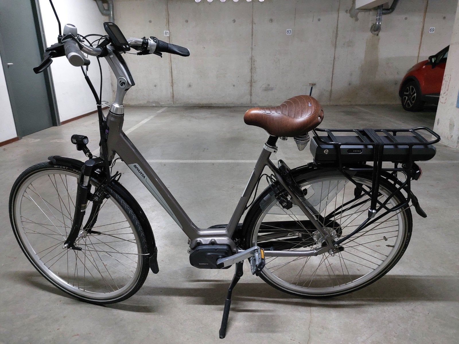 Sparta M7S LTD D53 500WH E-bike met slot en fietstas, Ophalen, Sparta, (Extra) lage instap, Zo goed als nieuw