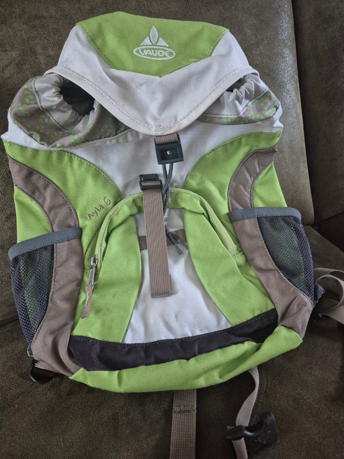 Vaude Ayla 6 Kinderrugzak - Groen/Grijs, Sieraden, Tassen en Uiterlijk, Ophalen of Verzenden, Overige merken
